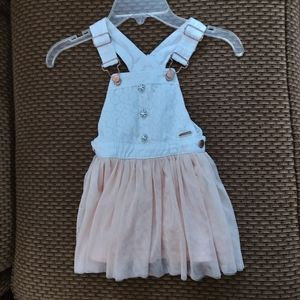 Tahari Girls Overall Dress